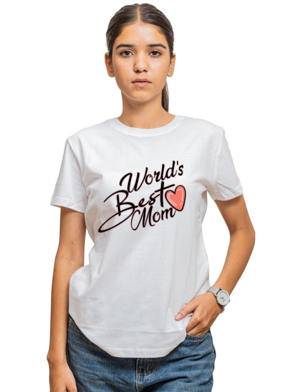 “Perfect Gift for Mom ❤️ | World’s Best Mom T-Shirt”